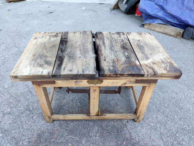 balanza fabrica chocolate madera 46x75.5x42 1u